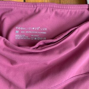 Pink Yogalicious Yoga Pants